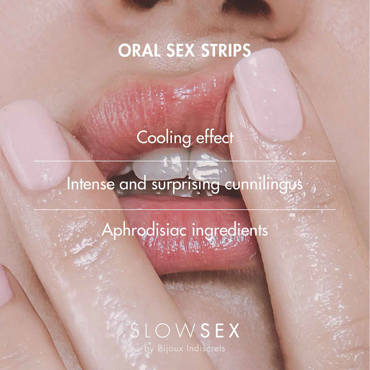 Bijoux Indiscrets Slow Sex Oral Sex Strips 7ct - Image 3