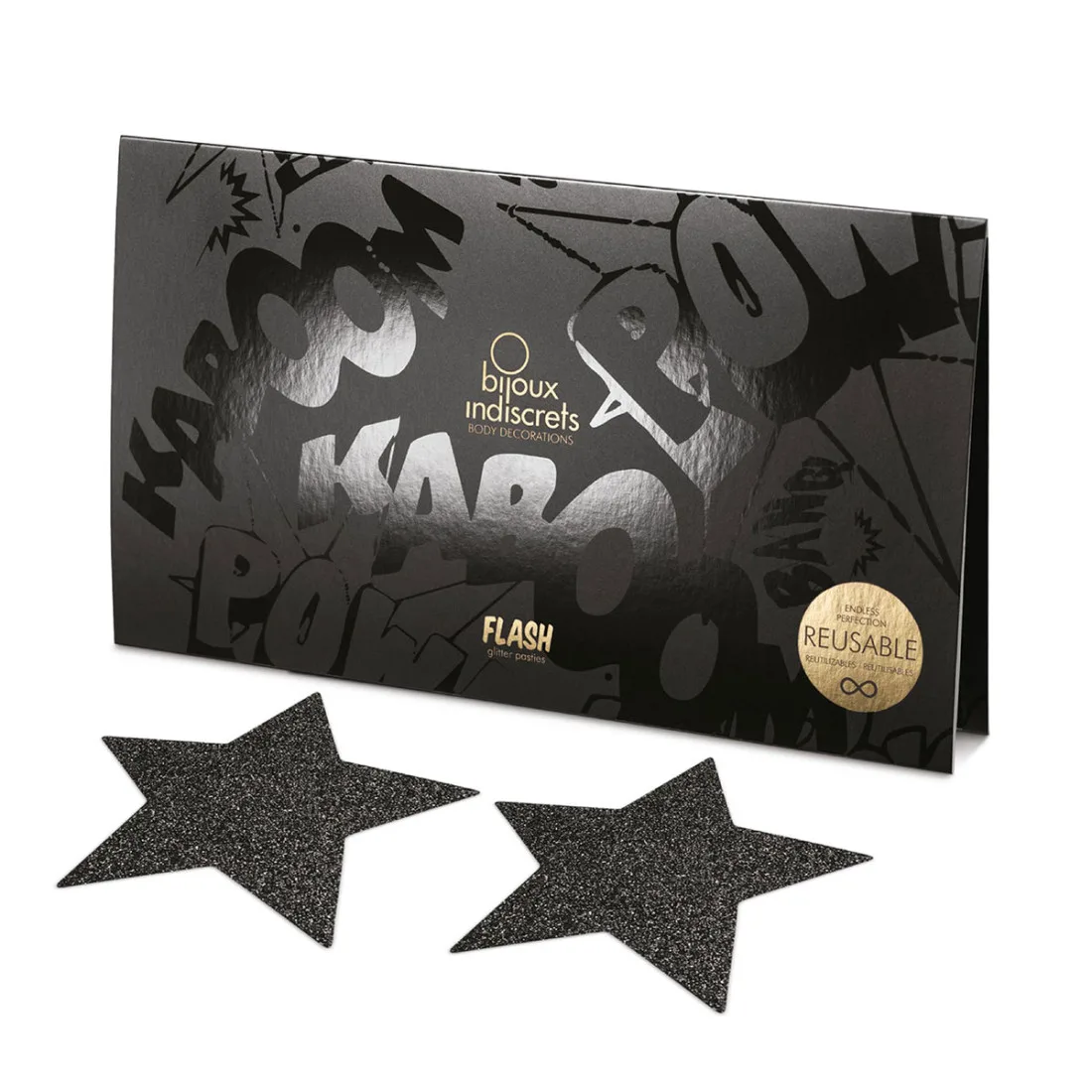 Bijoux Indiscrets Star Glitter Pasties - Image 4