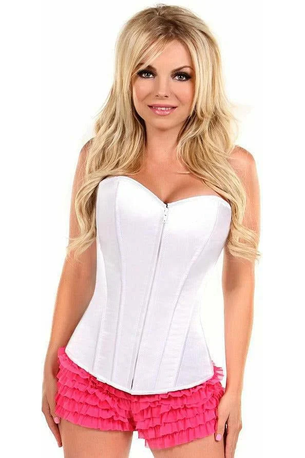 Lavish Lace Overbust Corset w/Zipper - Image 5