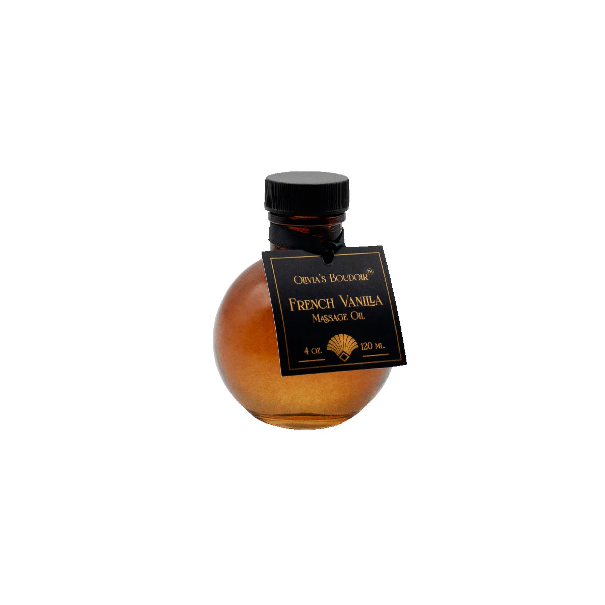 Olivia's Boudoir Massage Oil 4oz - French Vanilla - Image 3